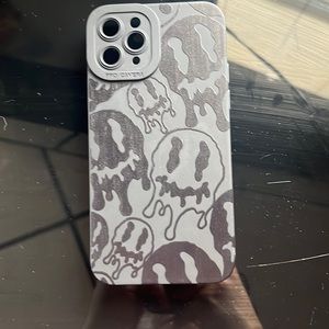 Black Melting Smiles iPhone 11 Pro Case